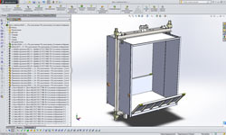 розробка кабіни малого ліфта в середовищі програми САПР SolidWorks